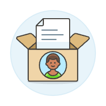 Document Box 3 Illustration from UX Colors Set