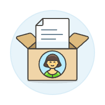Document Box 6 Illustration from UX Colors Set