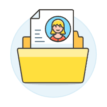 Folder Document 5 Illustration from UX Colors Set