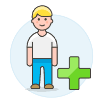 Avatar Add 1 1 Illustration from UX Colors Set