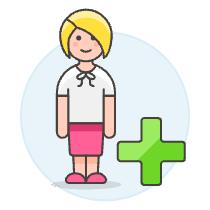 Avatar Add 1 2 Illustration from UX Colors Set