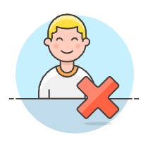 Avatar Remove 2 1 Illustration from UX Colors Set