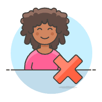 Avatar Remove 2 4 Illustration from UX Colors Set
