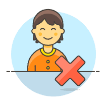 Avatar Remove 2 5 Illustration from UX Colors Set