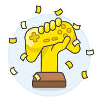 Games Trophy 2 Illustration from UX Colors Set