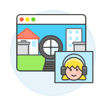 Streaming Games 4 Illustration from UX Colors Set