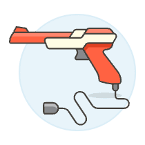 Consoles Gun Illustration from UX Colors Set
