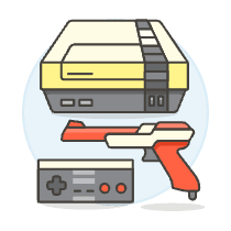 Game Consoles 2 Illustration from UX Colors Set