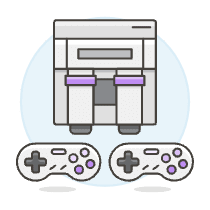 Game Consoles 6 Illustration from UX Colors Set