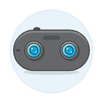 Video Camera Actioncam Illustration from UX Colors Set