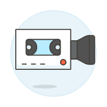 Video Vintage 1 Illustration from UX Colors Set