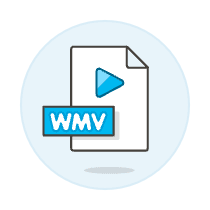 Files Wmv Illustration from UX Colors Set