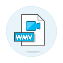 Files Wmv Illustration from UX Colors Set