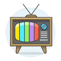 Television No Signal Illustration from UX Colors Set