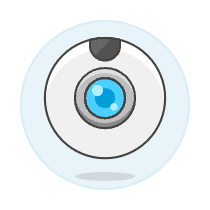 Webcam Streming 3 Illustration from UX Colors Set