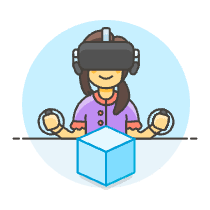 Vr Modelling 1 6 Illustration from UX Colors Set