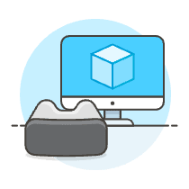 Vr Modelling 2 Illustration from UX Colors Set