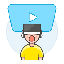Vr Presentation 1 Illustration from UX Colors Set