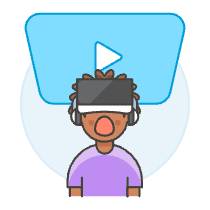 Vr Presentation 2 Illustration from UX Colors Set