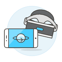Vr Traveling Kit Illustration from UX Colors Set