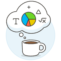 Coffee Ideas Illustration from UX Colors Set