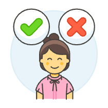 Employee Decision 5 Illustration from UX Colors Set