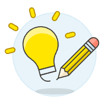 Sketching Idea Illustration from UX Colors Set