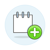 Note Add 2 Illustration from UX Colors Set