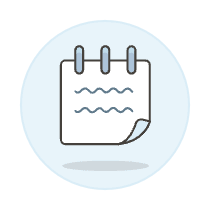 Note Scribble Illustration from UX Colors Set
