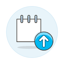 Note Upload Illustration from UX Colors Set