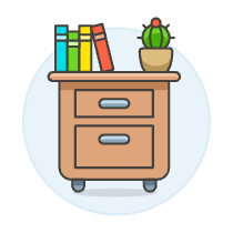 File Drawer 3 Illustration from UX Colors Set