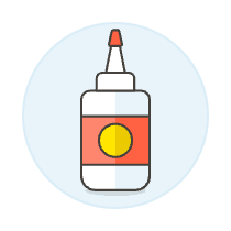 Glue Bottle 1 Illustration from UX Colors Set
