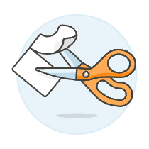 Scissors 2 Illustration from UX Colors Set