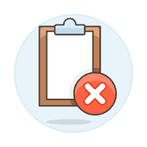 Clipboard Remove Illustration from UX Colors Set