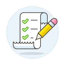 Document Checklist 1 Illustration from UX Colors Set