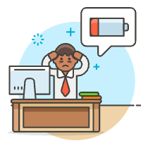 Overtime Energyless 2 Illustration from UX Colors Set