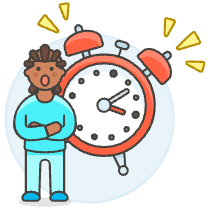 Sleepless Alarm 3 Illustration from UX Colors Set
