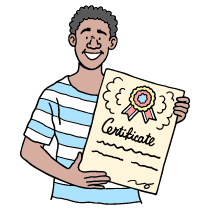 Certificate Illustration from Bruxelles Set