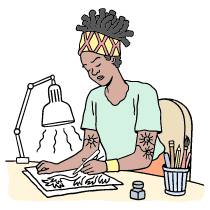 Illustrator Drawing Illustration from Bruxelles Set
