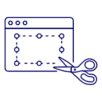 Crop Cut Illustration from UX Line Set
