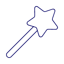 Magic Wand Photo 3 Illustration from UX Line Set