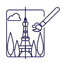 Paint Edition Illustration from UX Line Set