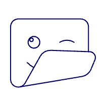 Sticker Square 1 Illustration from UX Line Set