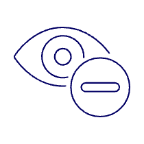 View Hide Illustration from UX Line Set