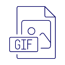 File Gif Illustration from UX Line Set