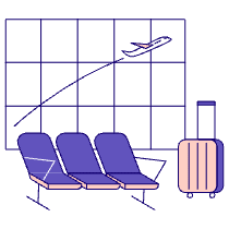 Airport Illustration from Bangalore - Pro Set
