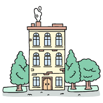 Building 1 Illustration from Bruxelles Set