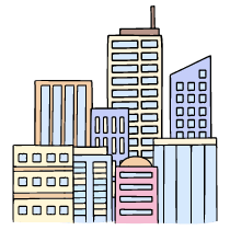 Buildings Varied 1 Illustration from Bruxelles Set