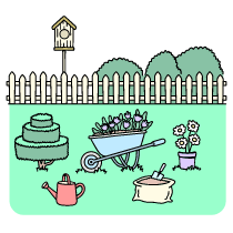 Garden 2 Illustration from Bruxelles Set