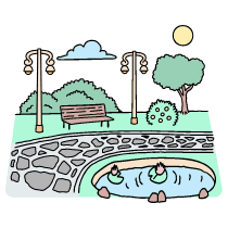 Park 2 Illustration from Bruxelles Set